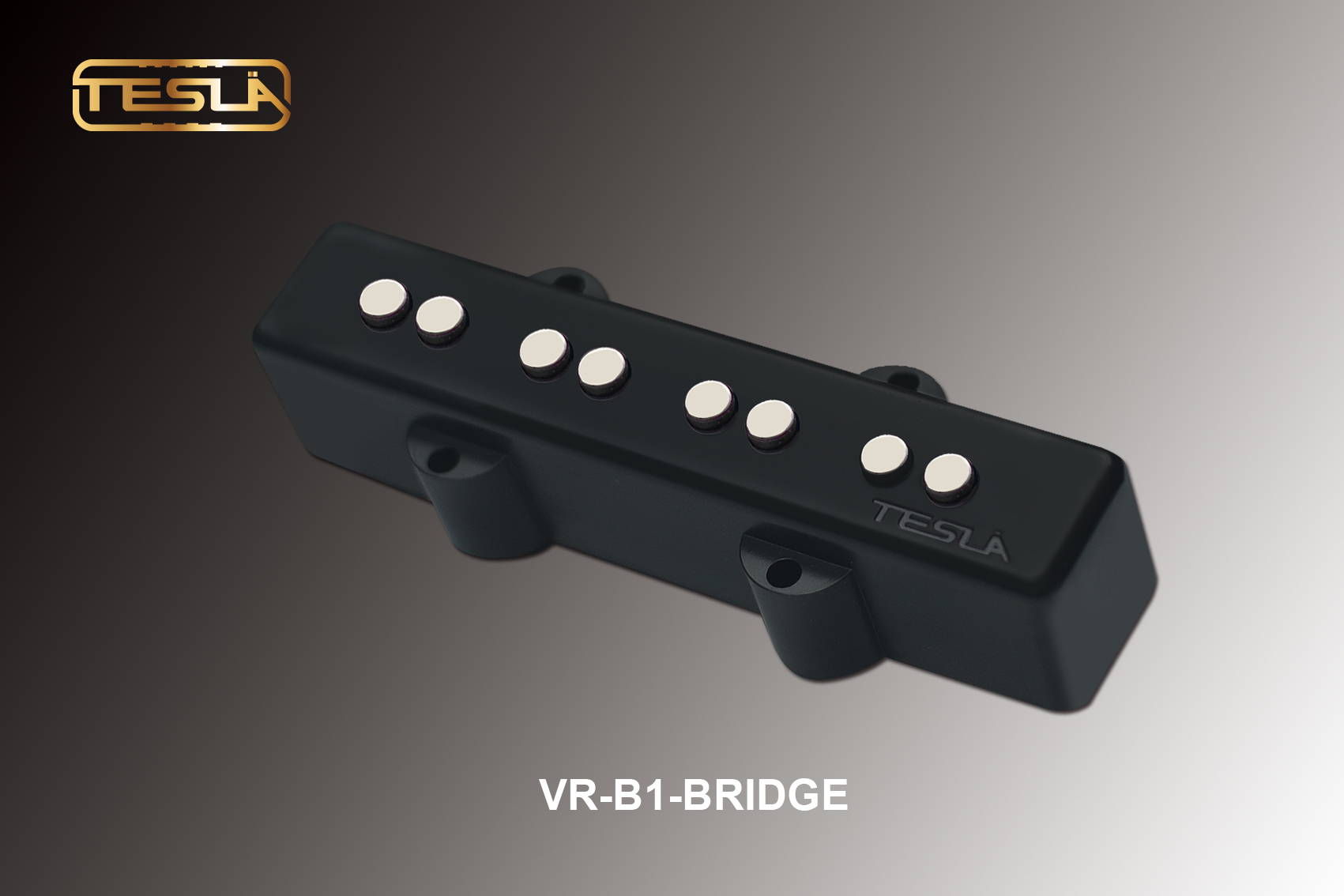 Tesla VR-NITRO Humbucker Guitar Pickup, Alnico Wax Potted